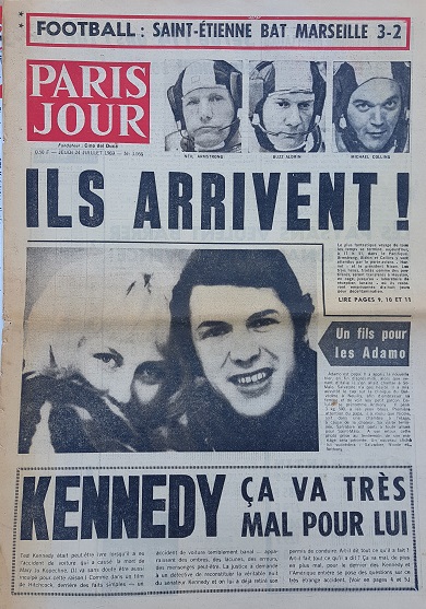 Journal Paris Jour 24/07/1969