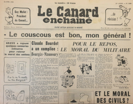 Journal CANARD ENCHAINE 1956