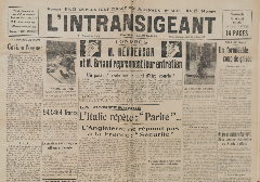 Journal de naissance 1930