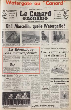 Journal CANARD ENCHAINE 1973