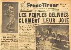 Journal Franc Tireur 09/05/1945