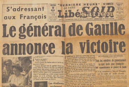 Journal libération 09/05/1945