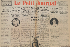 Journal de naissance 1929