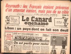 Journal CANARD ENCHAINE 1983