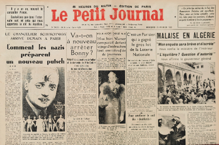 Journal de naissance 1935