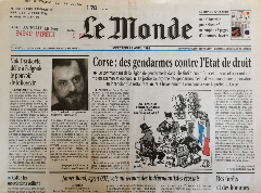 Journal de naissance LE MONDE 1999