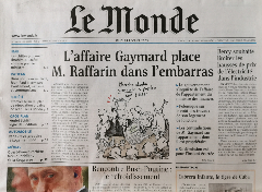 Journal de naissance LE MONDE 2005