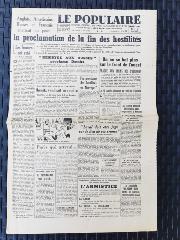 Journal le Populaire 07/05/1945