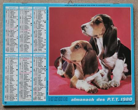 Calendrier anniversaire 1991