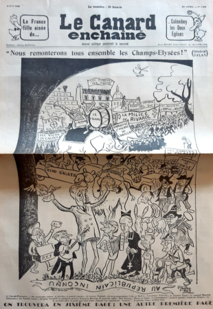 Journal CANARD ENCHAINE 1963