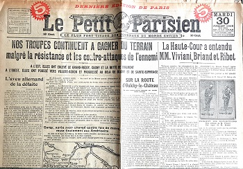 Journaux anciens de 1914 à 1918