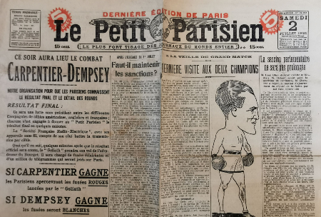 Journal de naissance 1921