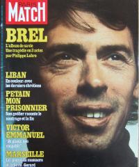 Paris match 20 octobre 1978