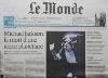 Journal le monde 27 juin 2009