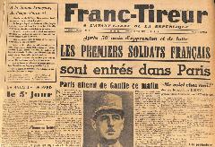 Journal Franc Tireur 25/08/1944