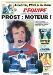 Journal date anniversaire l'équipe 1978 à 1999
