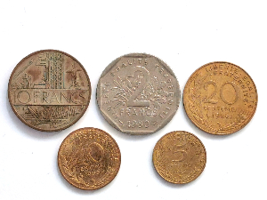 Pièce de monnaie Française 1980