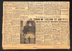 Journal Franc Tireur 26/08/1944