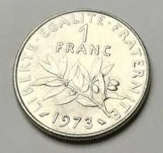 Pièce de monnaie Française 1973