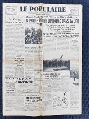 Journal le populaire 27/08/1944