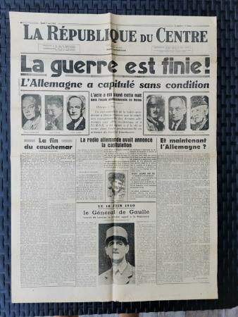 Journal la république 07/05/1945