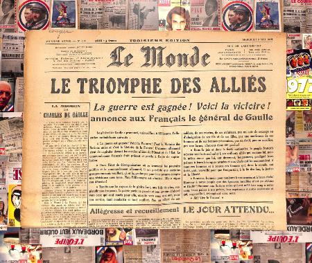 Journal Le monde 09/05/1945