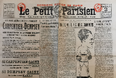 Journal de naissance 1921