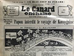 Journal CANARD ENCHAINE 1966
