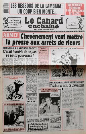 Journal LE CANARD ENCHAINE 1948-2015