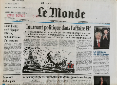 Journal de naissance LE MONDE 2000