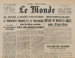 Journal de naissance 1953|70 ème anniversaire