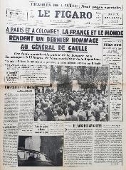 Journal le Figaro 12/11/1970