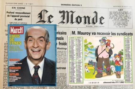 Journal de naissance 1983|40 ème anniversaire 