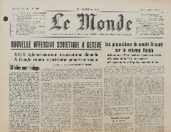 Journal de son jour de naissance 1959