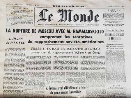 journal du 22 avril 1961