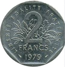 Pièce de monnaie Française 1979