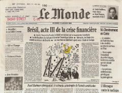 Journal de naissance LE MONDE 1999