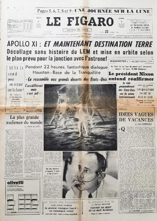 Journal le figaro 22/07/1969