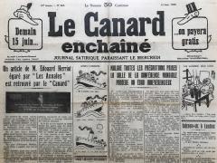 Journal CANARD ENCHAINE 1933