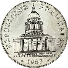 Pièce de monnaie Française 1983