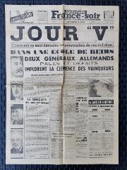 Journal France Soir 09/05/1945