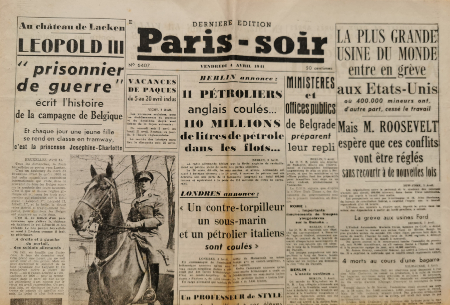 journal 1941 paris soir