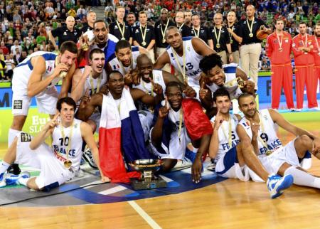 2013 la France du basket championne d'europe