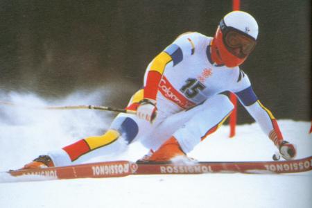 JOURNAL ANNIVERSAIRE L'EQUIPE 1988 FRANCK PICCARD CHAMPION OLYMPIQUE SKI ALPIN