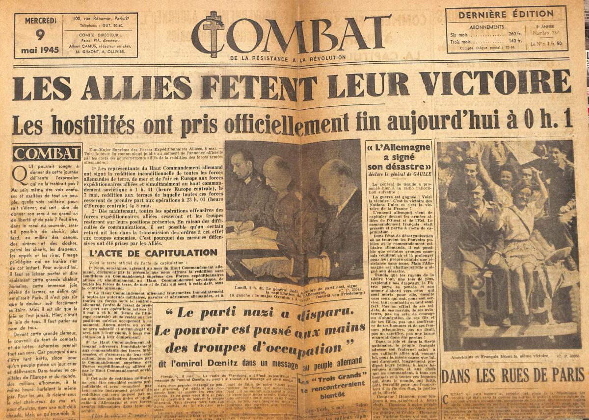 Journal Combat 1945